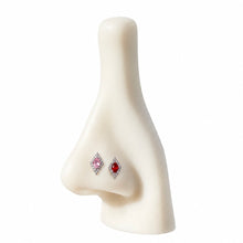 Load image into Gallery viewer, Titanium Spear Nose Ring/ Labret