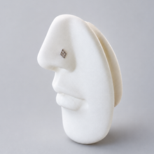 Load image into Gallery viewer, *Customize* Titanium Diamond Nose Ring/ Labret