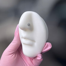 Load image into Gallery viewer, *Customize* Titanium Cute Flower Nose Ring/ Labret