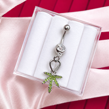 Load image into Gallery viewer, Stoner Girl Belly Ring (8mm-16mm Customizable)
