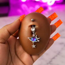 Load image into Gallery viewer, Galaxy Belly Ring
