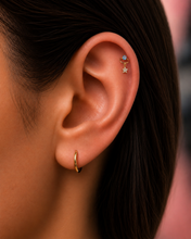 Load image into Gallery viewer, *Customize* Titanium Universe Nose Ring/ Labret
