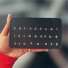 Load image into Gallery viewer, Titanium Initial Nose Ring/ Labret
