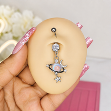 Load image into Gallery viewer, Galaxy Belly Ring
