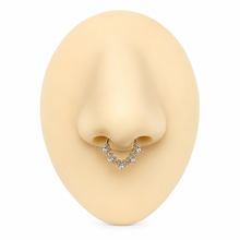 Load image into Gallery viewer, Heart Filigree Septum
