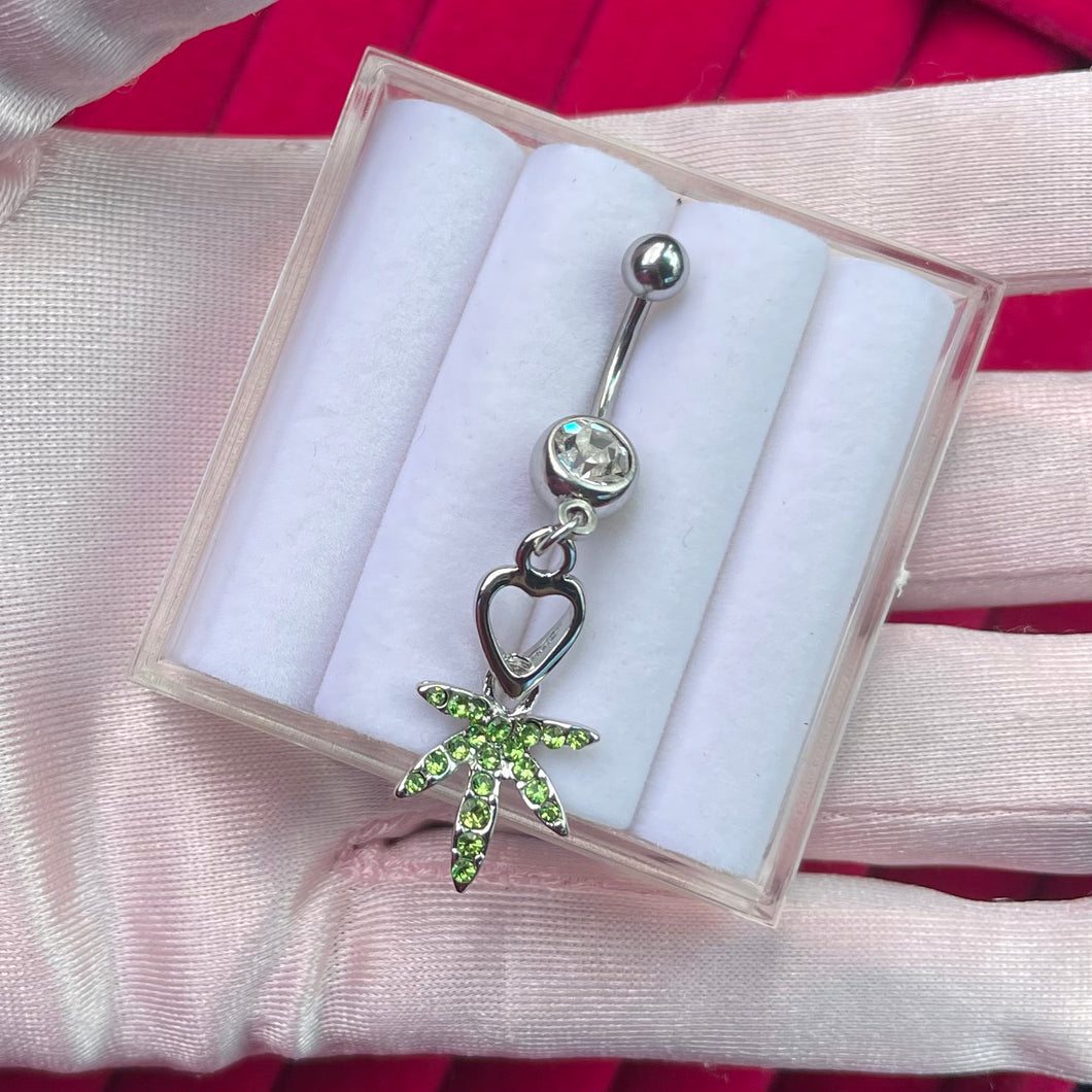 Stoner Girl Belly Ring